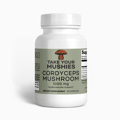 Cordycep Mushroom - 1000mg Daily Capsules