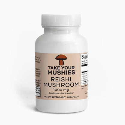 Reishi Mushroom - 1000mg Daily Capsules