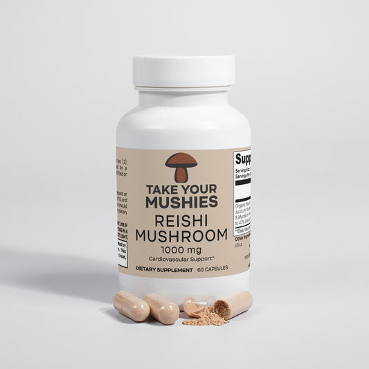 Reishi Mushroom - 1000mg Daily Capsules