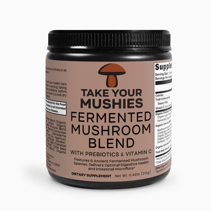 Fermented Mushroom Blend (w/ Probiotics + Immune Support)