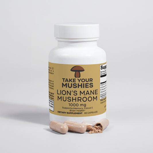 Lion's Mane Mushroom - 1000mg Daily Capsules